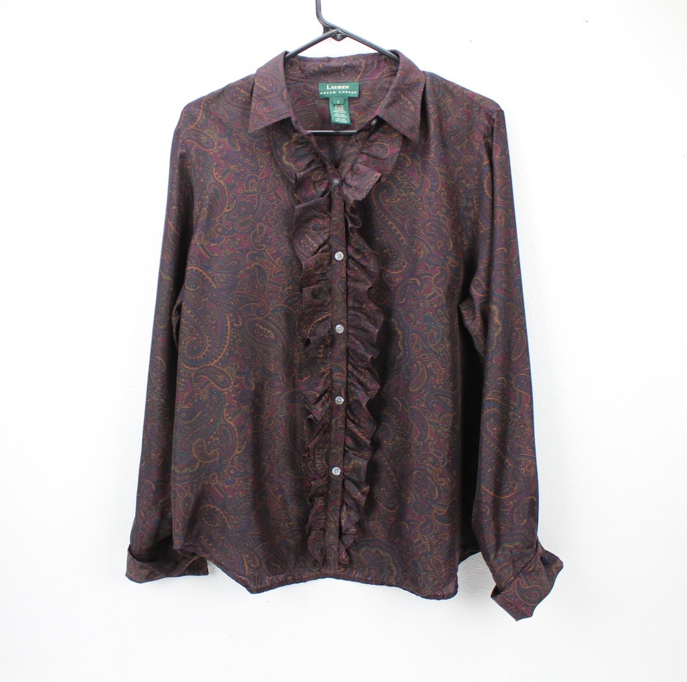 Lauren Ralph Lauren Vintage Ruffled Top
